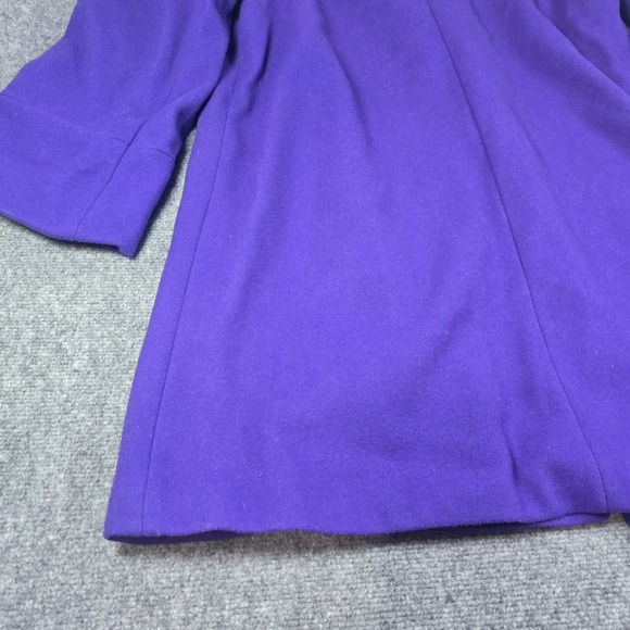Donnybrook Women's Purple Wool Blend Shawl Collar Coat Size 6P - Picture 16 of 16
